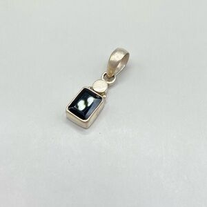 Silpada Sterling Silver Black Onyx Pendant S1215